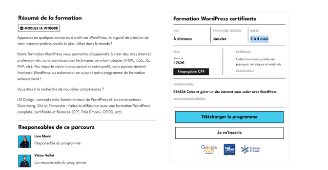 Formation Wordpress - WebMyDay